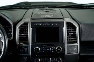 Ford F-150 Dash Mount - Addictive Desert Designs - Digital Device - Hammer Black Powder Coat - `15-`20 Ford F-150 Dash Mount - Addictive Desert Designs - Digital Device - Hammer Black Powder Coat - `15-`20
